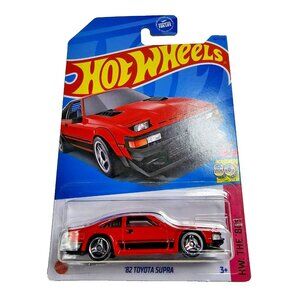 2023 HOT WHEELS '82 Toyota Supra Red HW: The '80s 167/250 NEW Mattel